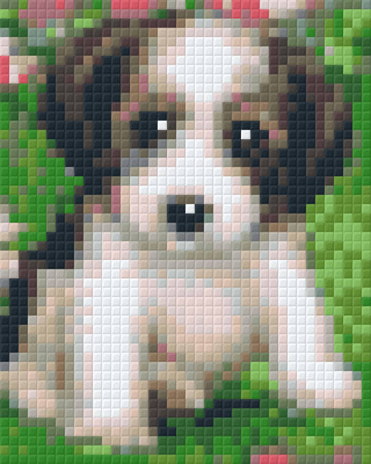 Puppy Max One [1] Baseplate PixelHobby Mini-mosaic Art Kit